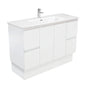 JOLI Ceramic 1200 Fingerpull Matte White Cab on Kick 1TH