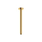 Round 300mm Shower Dropper Urban Brass