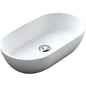NERO Above Counter Cast Stone Basin 580 x 380 x 145mm