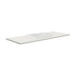 SARAH Semi Inset ROMAN SAND 1200mm Basin Top ONLY 1TH