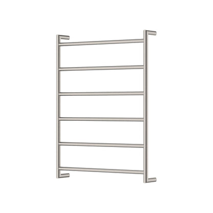 Kaya Heated Towel Rail, 600 x 800mm, Brushed Nickel