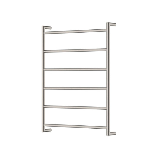 KAYA Round Heated Towel 6080 Brushed Nickel (6 Bars) 600x800x100mm