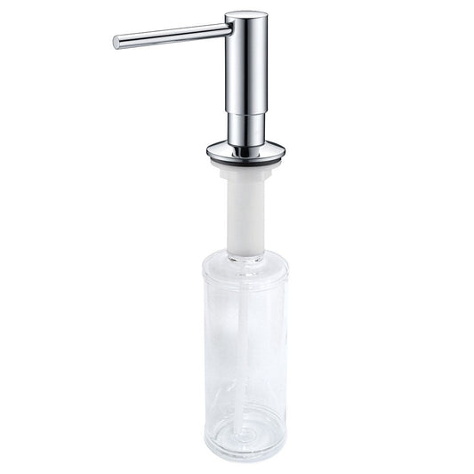 ISABELLA Bench Mounted Soap Dispenser Chrome Plated Brass