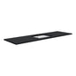 SARAH Undermount BLACK SPARKLE 1500mm Basin Top Only Single Bowl 1TH
