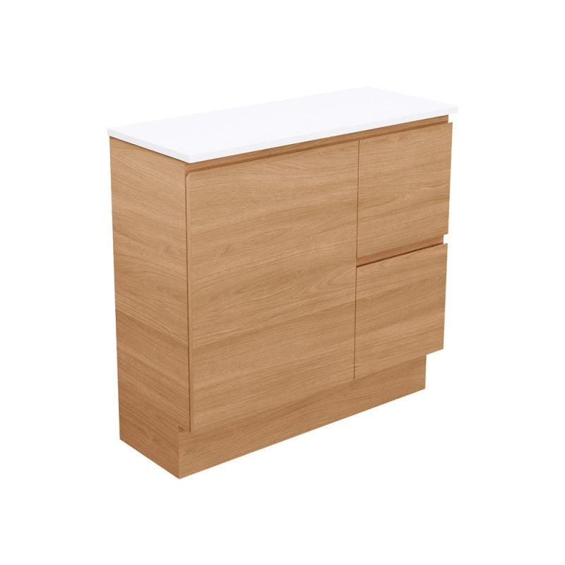 Carmen Ensuite Door & Drawer 900 Floor Standing Vanity