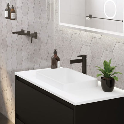 SANSA Basin Mixer Matte Black