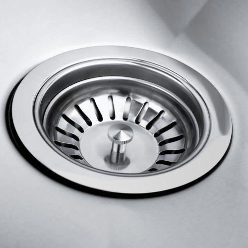 865 x 440mm Stainless Steel Square Handmade Kitchen / Laundry Double Bowl Sink