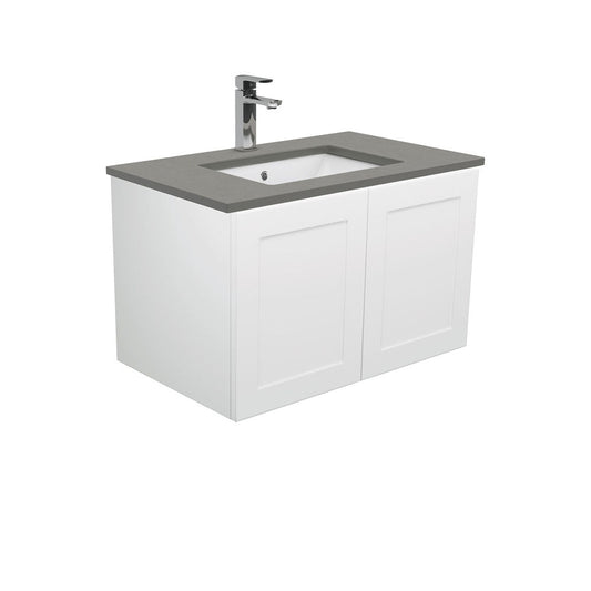 Sarah Dove Grey Undermount 750 Mila Wall-Hung Vanity
