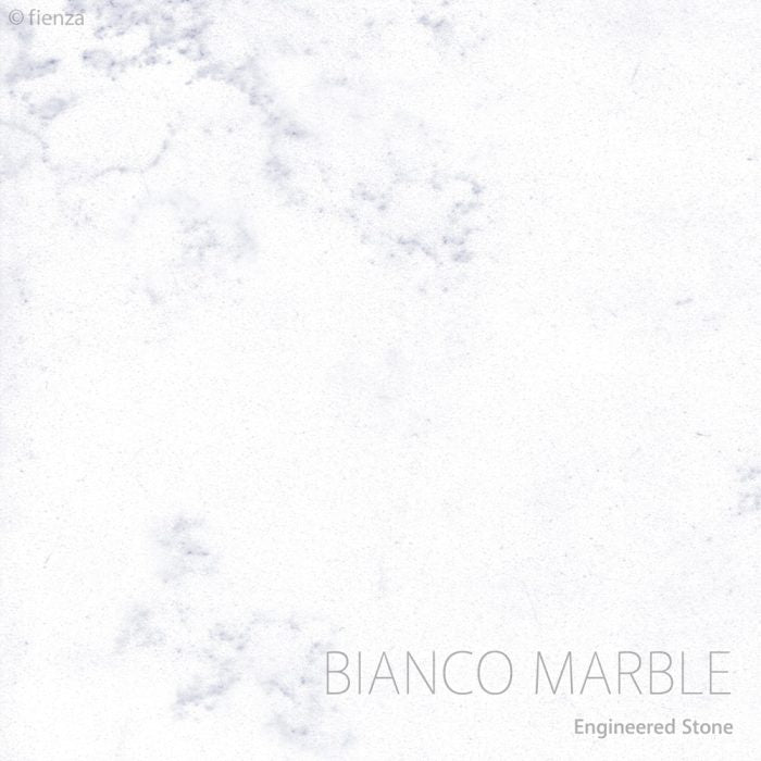 REBA Semi Inset BIANCO AMATO 1200 Satin White Vanity On Kick NTH