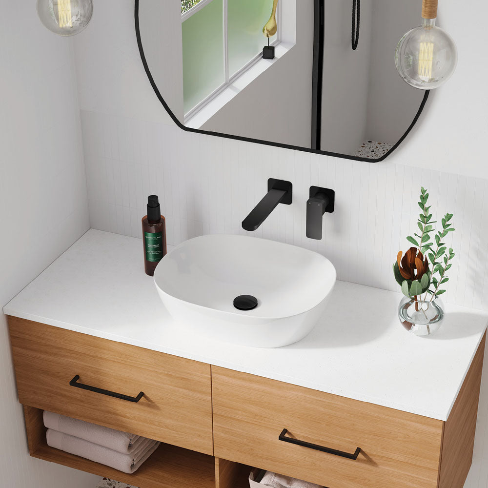 KOKO 465 Above Counter Basin 465 x 375 x 115 mm Matte White