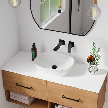 KOKO 465 Above Counter Basin 465 x 375 x 115 mm Matte White