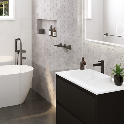 SANSA Basin Mixer Matte Black