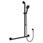 Hustle Care Inverted T Rail Shower with Push/Pull Slider, Right-Hand