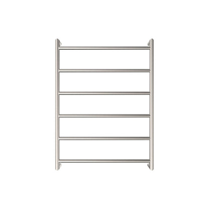 Kaya Heated Towel Rail, 600 x 800mm, Brushed Nickel