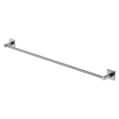SANSA Single Towel Rail 900mm Brushed NIckel