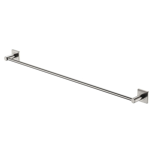 SANSA Single Towel Rail 900mm Brushed NIckel