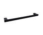 Chunky Single Towel Rail 600mm - Black**