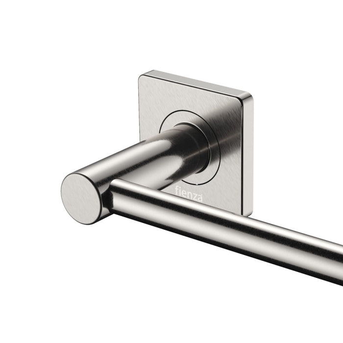 SANSA Single Towel Rail 900mm Brushed NIckel
