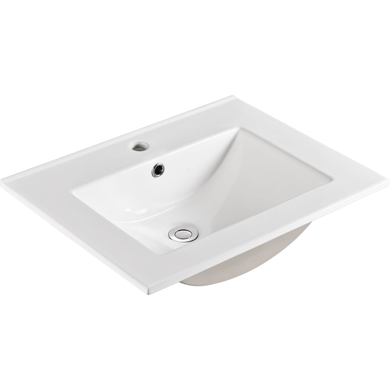 Dolce Full Depth Ceramic Basin-Top 600