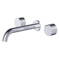 Kaya Basin/Bath Wall Tap Set, Chrome