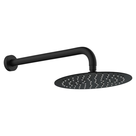 KAYA Shower Arm Set Matte Black