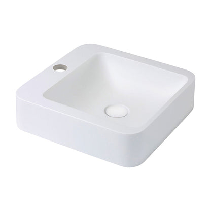 Rondo 400 Cast Stone Above Counter Basin