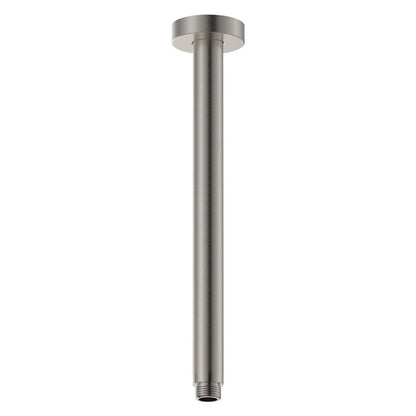 Round 300mm Shower Dropper Brushed Nickel