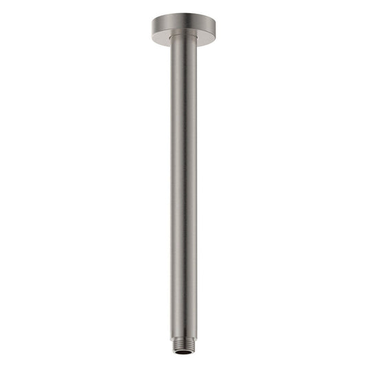 Round 300mm Shower Dropper Brushed Nickel
