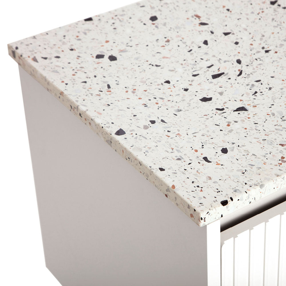 Terrazzo Nougat Stone Top, Full Slab