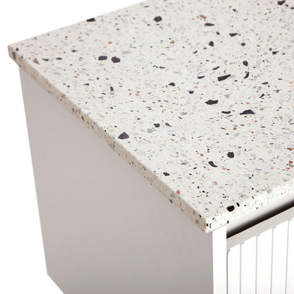 Terrazzo Nougat Stone Top, Full Slab