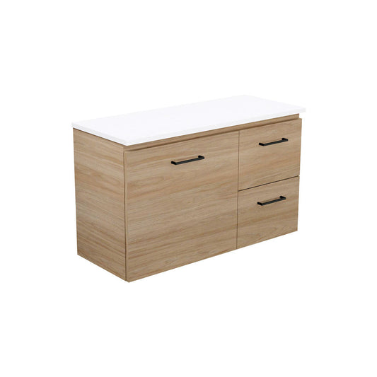 Carmen Ensuite Door & Drawer 900 Wall-Hung Vanity