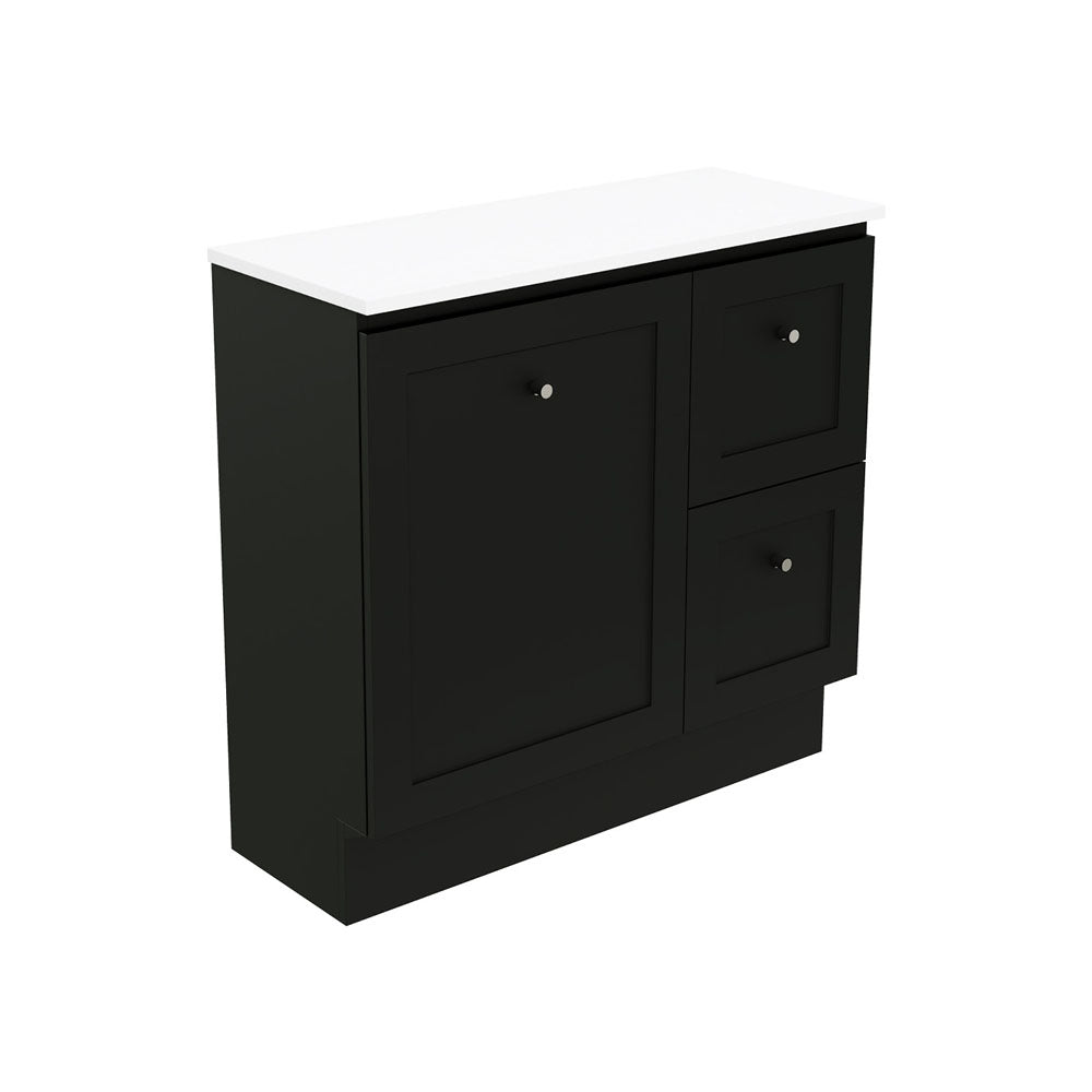 Newport Ensuite Door & Drawer 900 Floor Standing Vanity