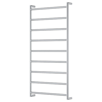 Kaya Heated Towel Rail, 600 x 1200mm, Chrome