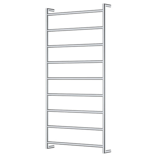Kaya Heated Towel Rail, 600 x 1200mm, Chrome