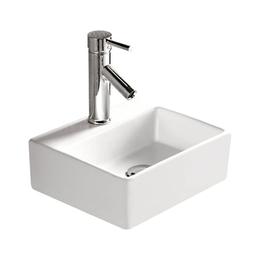 MODENA BABY Above Counter Basin 330 x 290 x 120mm Wall Hung