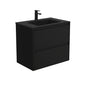MONTANA AMATO 750 Matte Black Vanity Wall Hung 1TH