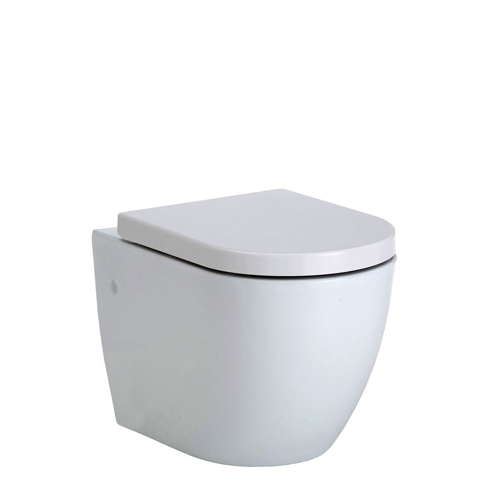 Koko Gloss White Wall-Hung Toilet Suite