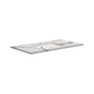 SARAH Undermount CALACATTA MARBLE 900mm Basin Top Only 1TH