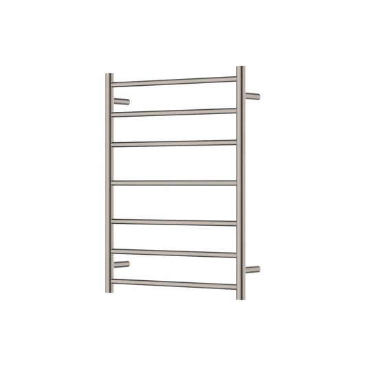 ISABELLA Heated Towel Rail 6080 Brushed Nickel (7 Bars) 600x800x122mm