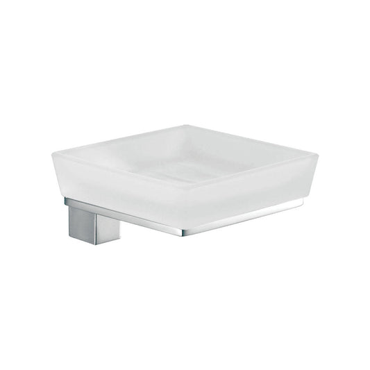 Jet Glass Soap Dish