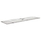 SARAH Semi Inset CALACATTA MARBLE 1800mm Basin Top Only Double Bowl 2TH