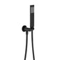 LINCOLN Hand Shower Round Plate Matte Black