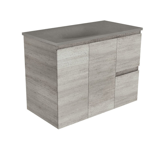 Satori Edge 900 Industrial Wall-Hung Vanity
