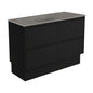 SATORI AMATO 1200 Satin Black Vanity On Kick