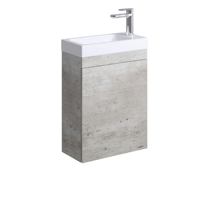 DENZEL EDGE 450 INDUSTRIAL Wall Hung Vanity 1TH No Overflow