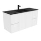 MONTANA Solid Surface 1200 Wall Hung Fingerpull Cab 1TH