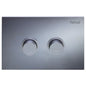 RT Raised PWD Button Chrome