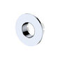 OVERFLOW RING Chrome Metal for Ceramic Basin Empty Style