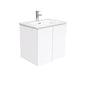 JOLI Ceramic 600 Fingerpull Gloss White Wall Hung Cab 1TH