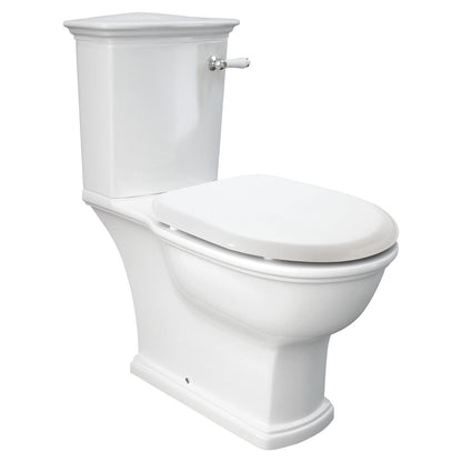RAK Washington Front Lever Close-Coupled Toilet Suite, S-Trap